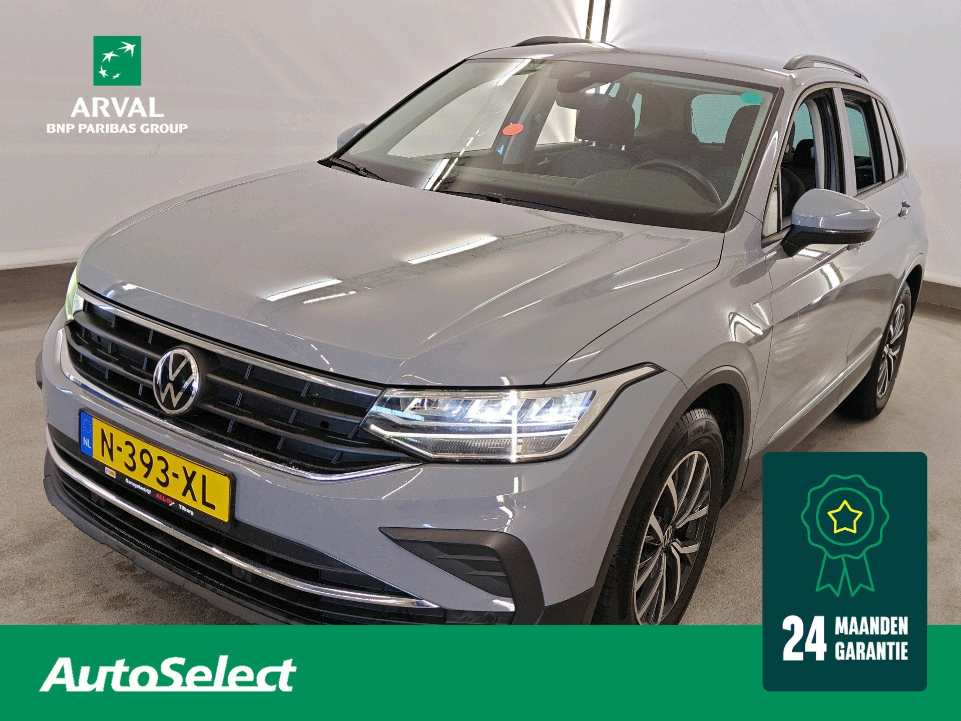 Volkswagen Tiguan 1.5 TSI 131pk Life | Executive | Trekhaak, Auto's, Voorwielaandrijving, Stof, 4 cilinders, 24 maanden