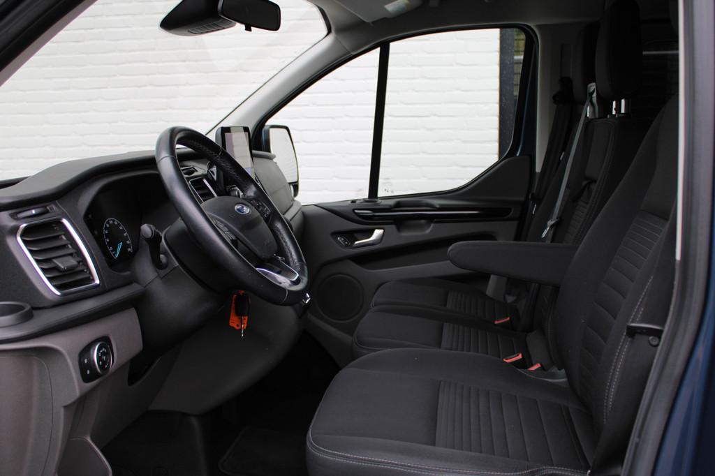 Ford Transit Custom 320 2.0 TDCI L2H1 / Automaat / Limited /, 4 cilinders, Met garantie (alle), Blauw, Origineel Nederlands
