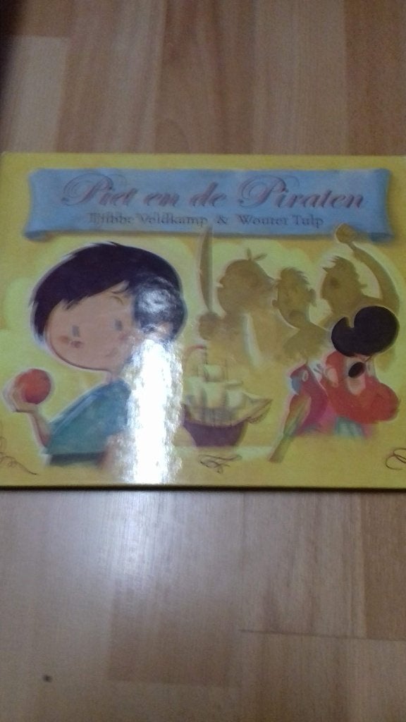 kinderboek piet en de piraten, Ophalen of Verzenden, Gelezen, Fictie algemeen