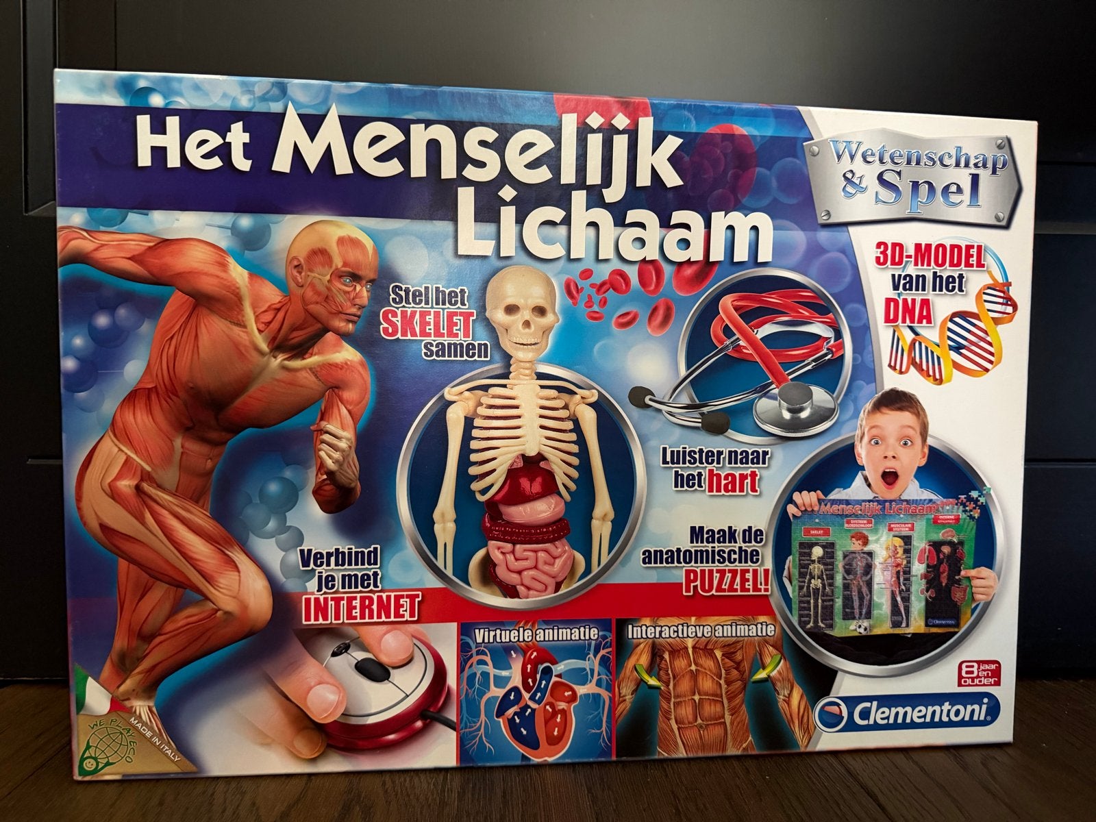 Clementoni Het Menselijk Lichaam - Educatief Speelgoed, Ophalen, Zo goed als nieuw, Bouwen