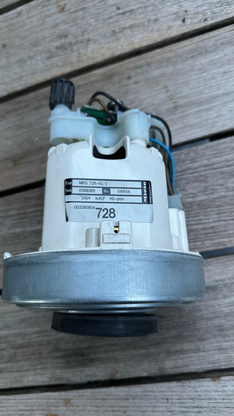 Motor Miele S500 serie - MRG 728-42/2, Ophalen of Verzenden, Niet werkend