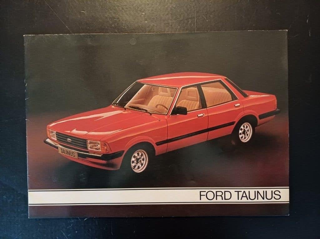 FORD TAUNUS dikke brochure folder origineel NL, Ophalen of Verzenden, Gelezen, Ford