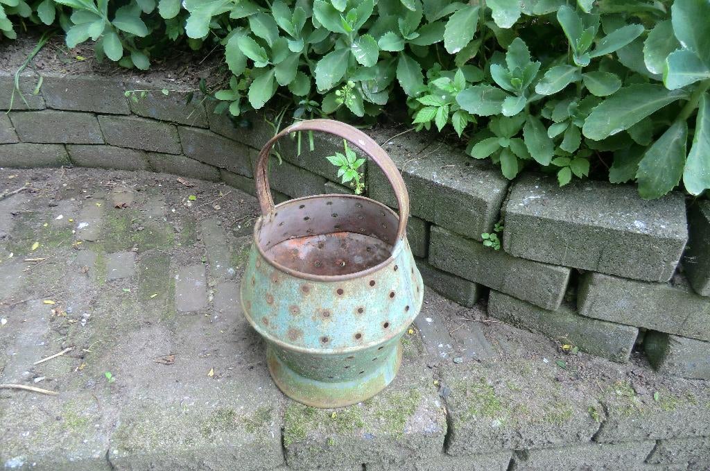 metalen kooltjespot / kolenpot / plantenpot, Ophalen of Verzenden