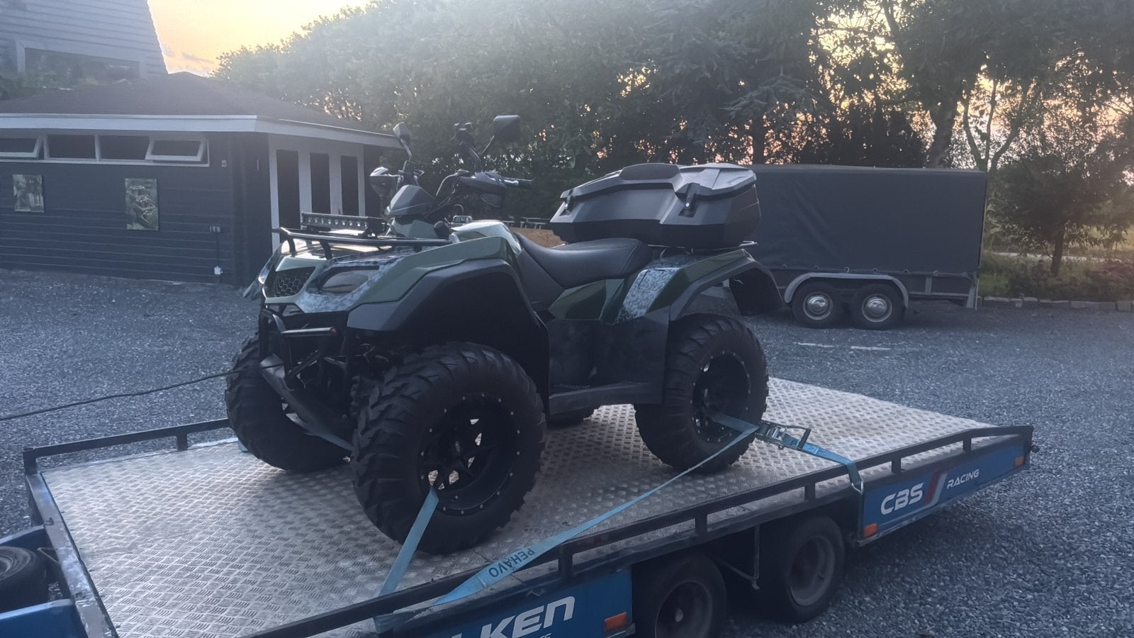 4x4 quad, Ophalen, Gebruikt