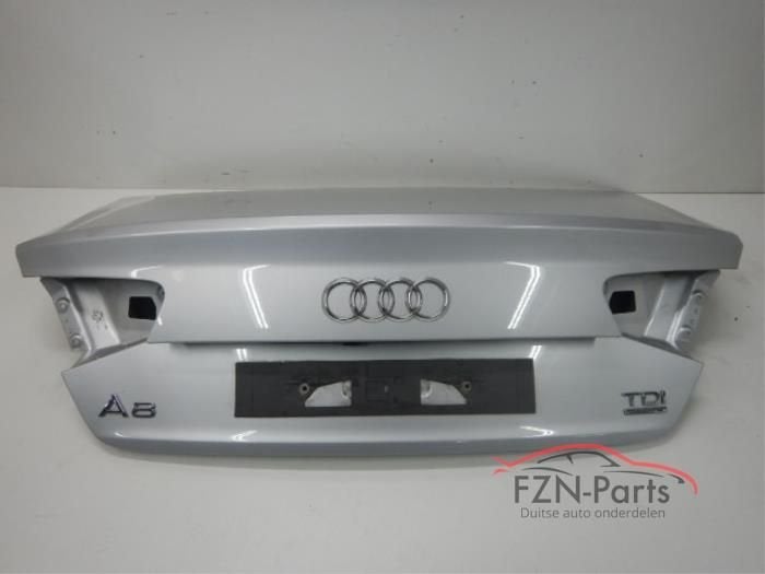 Audi A8 4H Achterklep Ice Silver LX7W, Ophalen of Verzenden, Gebruikt, Achter, Achterklep