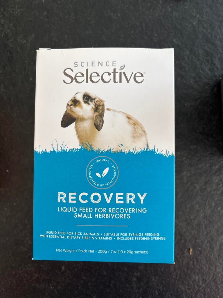 Selective recovery dwangvoeding konijnen, Dieren en Toebehoren, Dierenvoeding, Ophalen of Verzenden