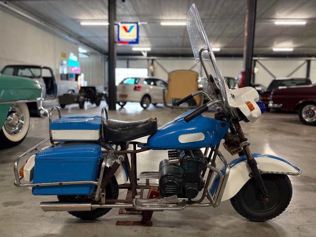 Kermis draaimolen motor Harley display mancave, Ophalen, Gebruikt