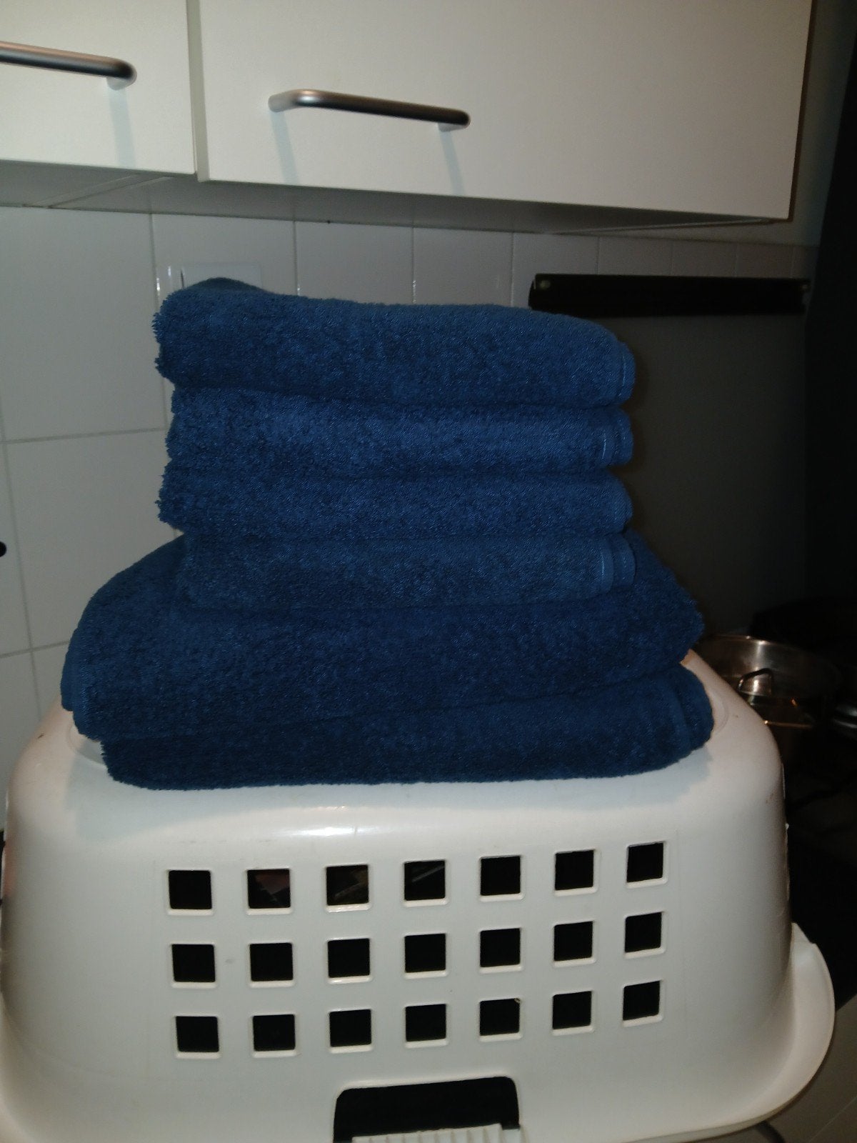 nieuwe nieuwe badlakens en 4 nieuwe handdoeken, Blauw, Overige merken, Handdoek, Nieuw