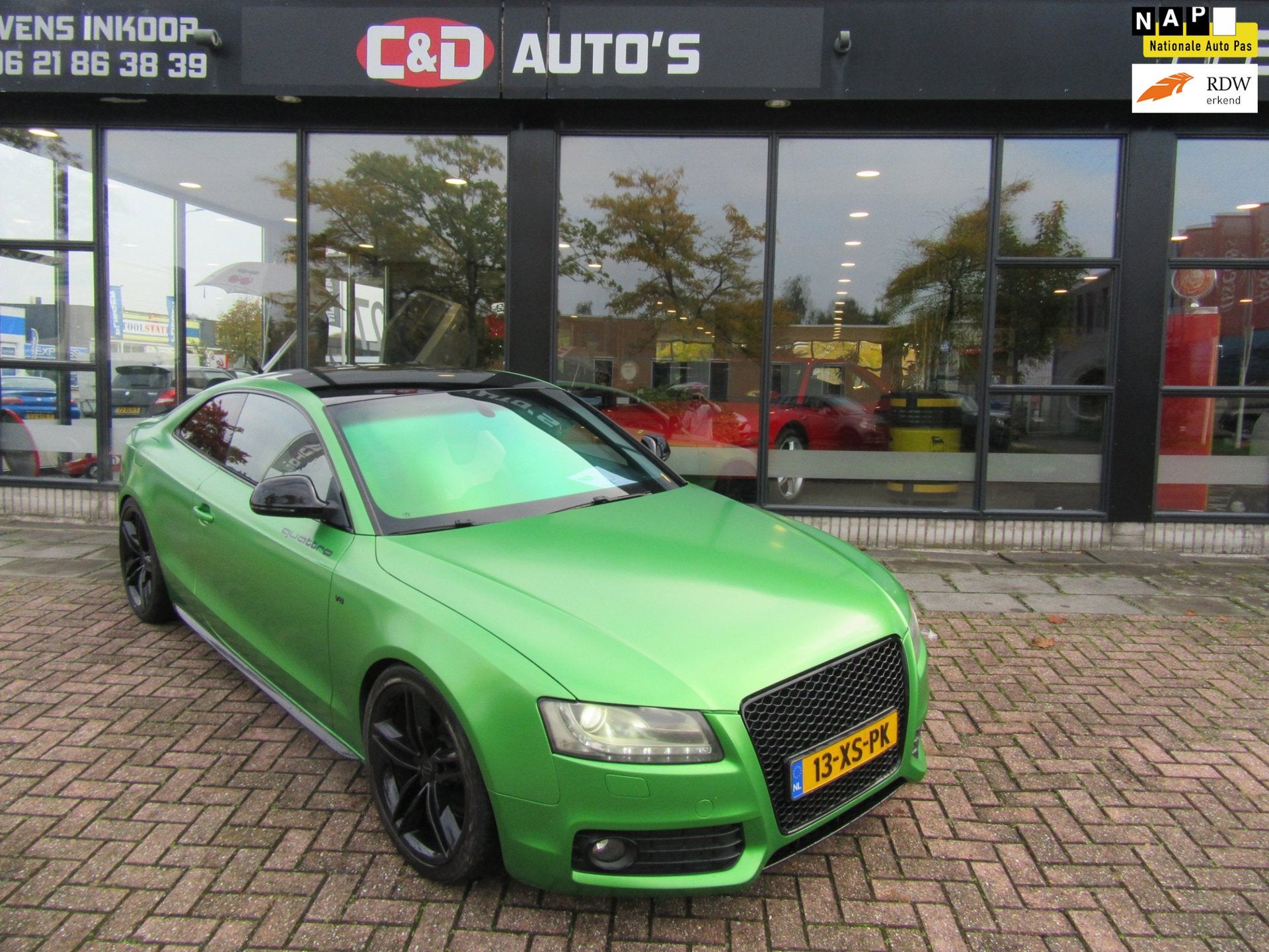 Audi S5 Coupé 4.2 FSI S5 quattro UNIEKE SHOWCAR 6 BAK, Auto's, Gebruikt, 4200 cc, Xenon verlichting, 4 stoelen