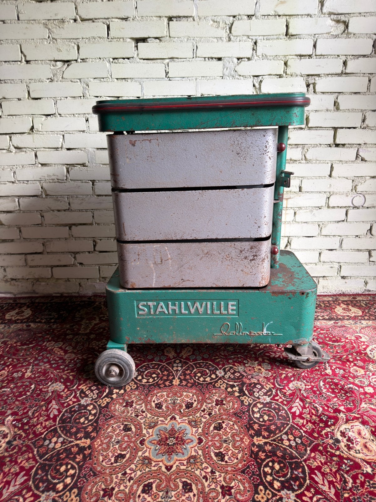 Vintage Stahlwille gereedschapswagen., Ophalen, Gebruikt