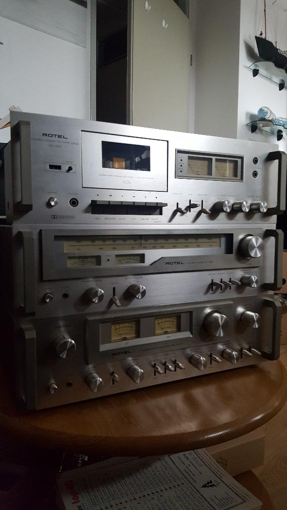 rotel stereo set, Tuner of Radio, Gebruikt, Losse componenten, Ophalen