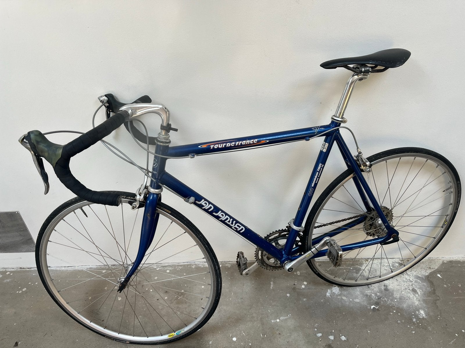 Vintage Jan Janssen racefiets - Opknapper voor de liefhebber, Fietsen en Brommers, 28 inch, Gebruikt, 53 tot 57 cm, Ophalen