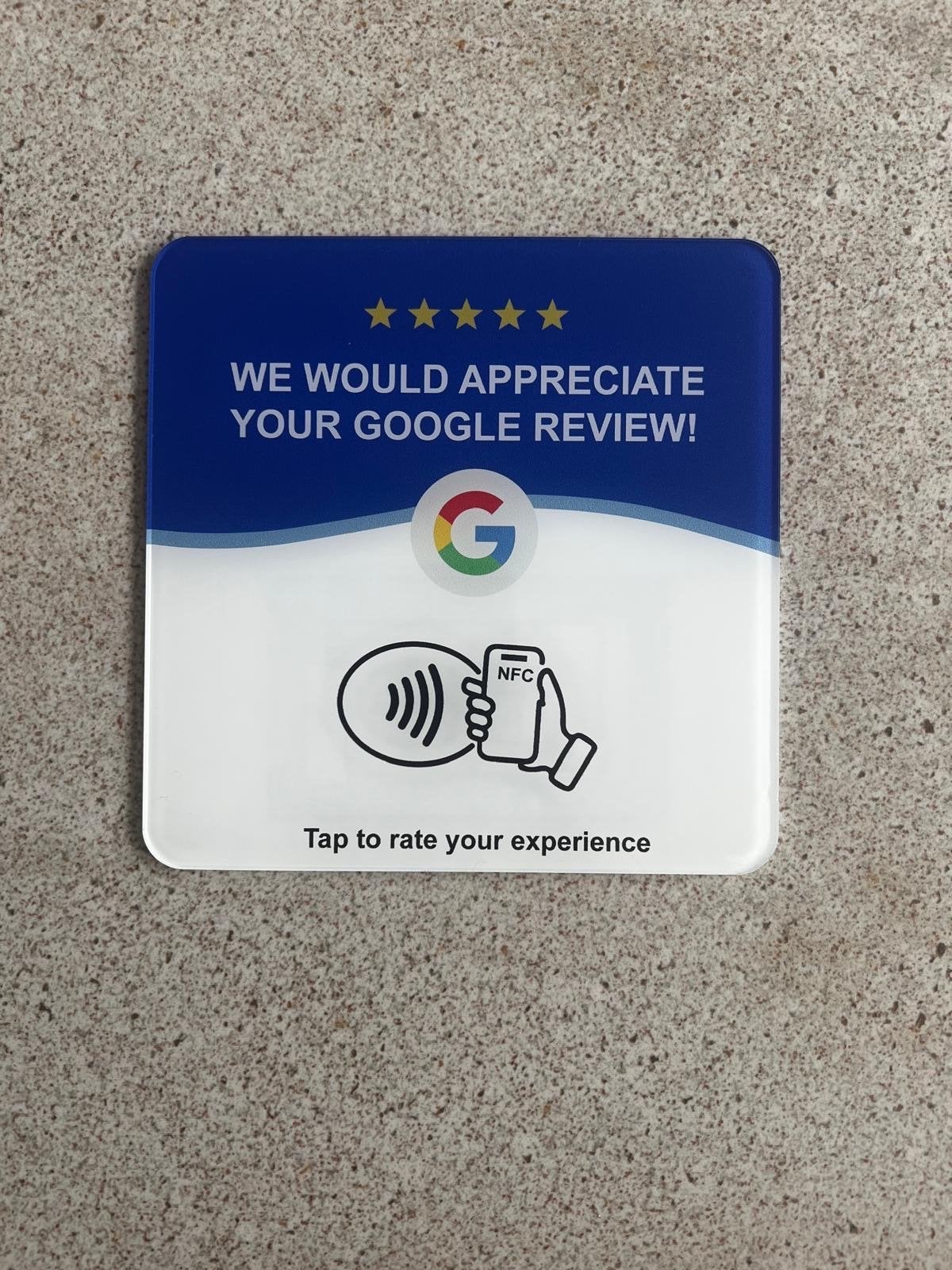 Google review kaart, Ophalen of Verzenden