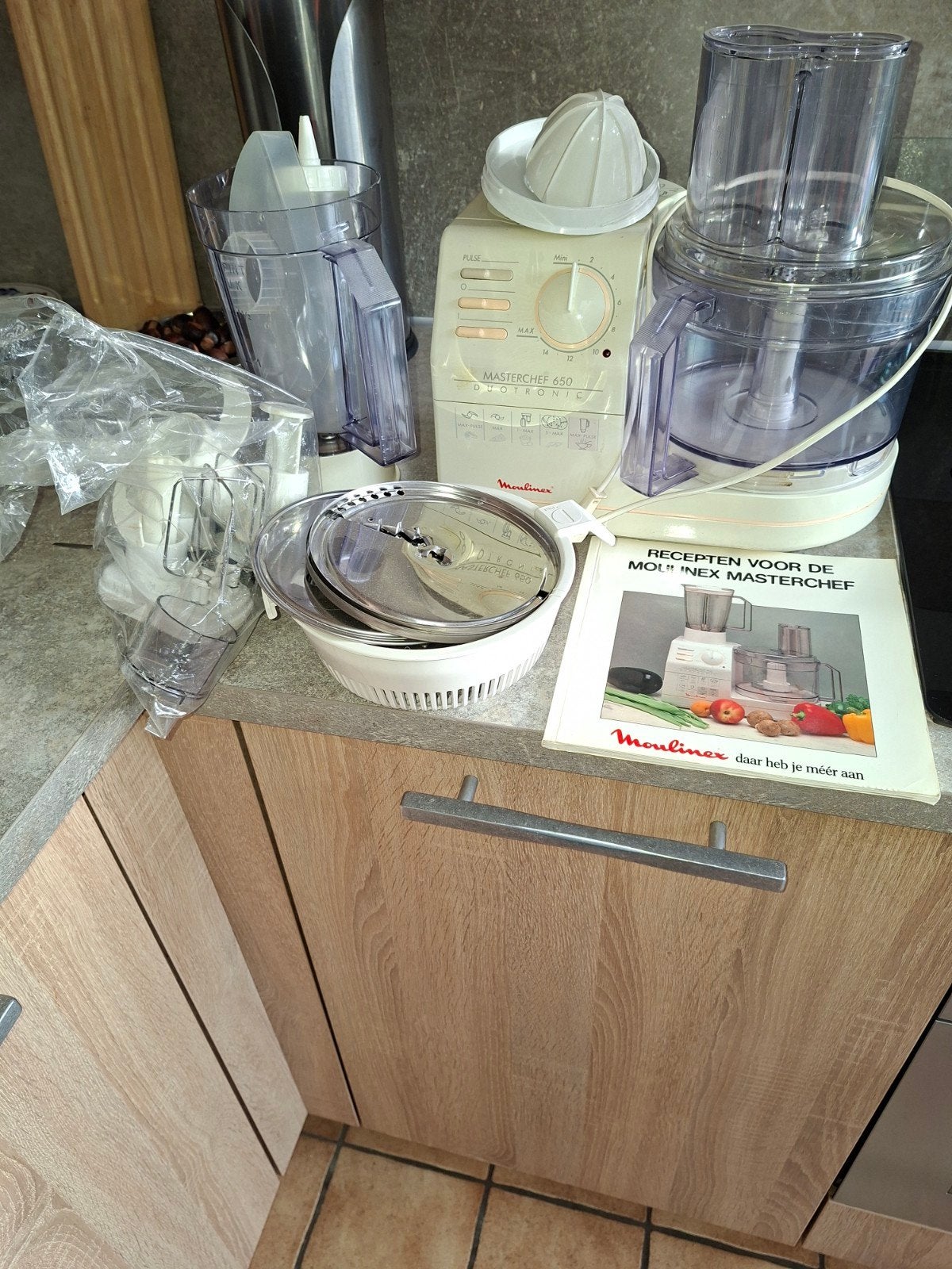 keukenmachine, Ophalen, Gebruikt, 3 snelheden of meer