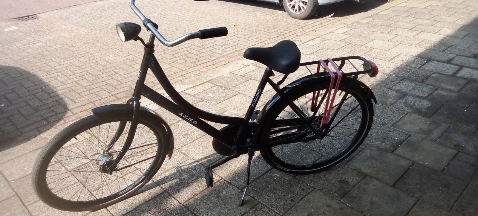 te koop dames fiets met bagage drager en terugtraprem, Ophalen, Gebruikt