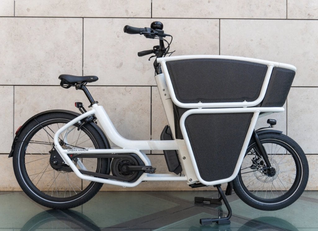 Urban Arrow Shorty White - super price, Fietsen en Brommers, Fietsen | Bakfietsen, Overige merken, Goederen, Verzenden, Schijfrem