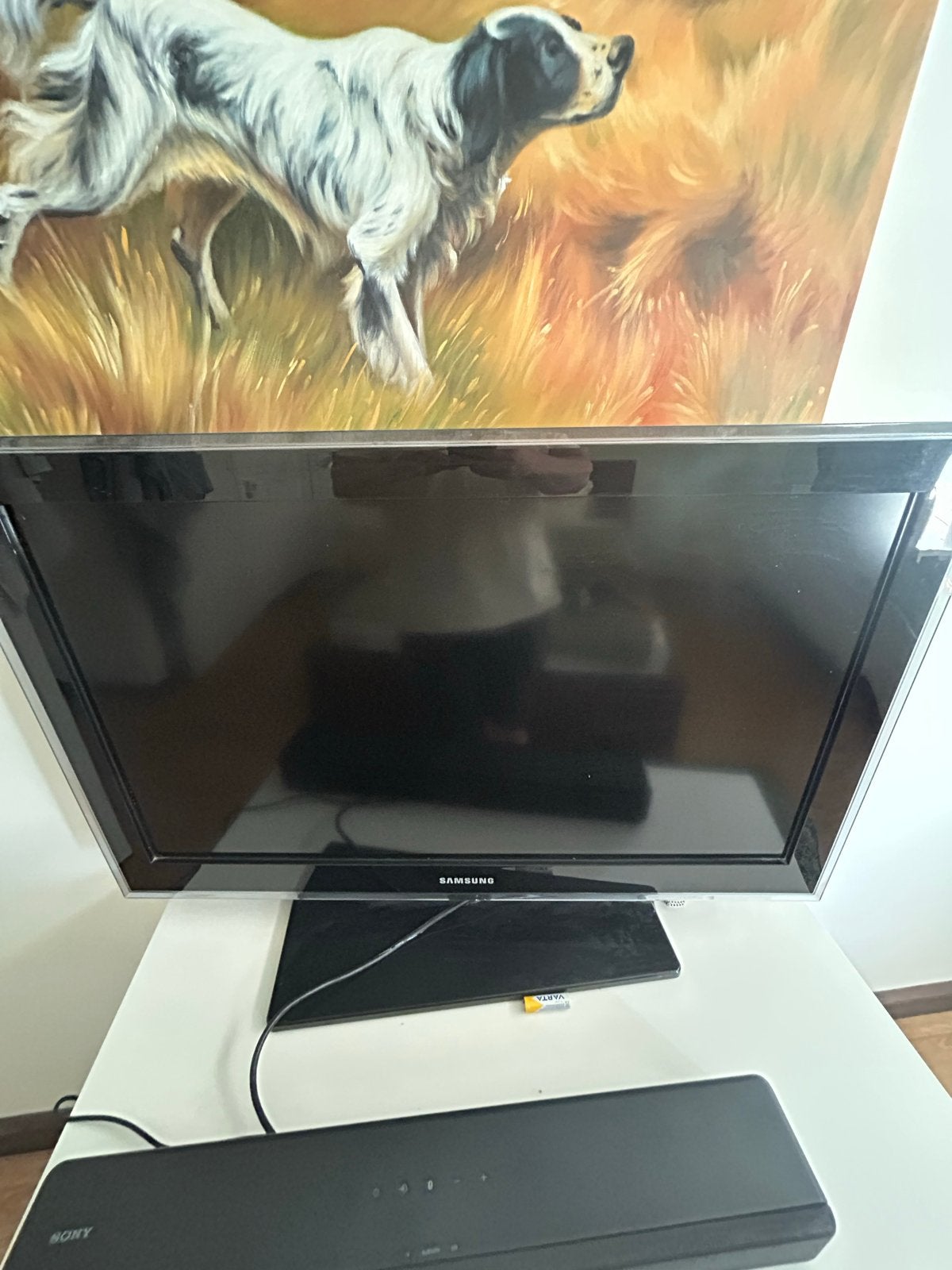 Samsung LE32D550K1W 32 inch Full HD LCD TV, Ophalen, Gebruikt, 50 Hz, LCD