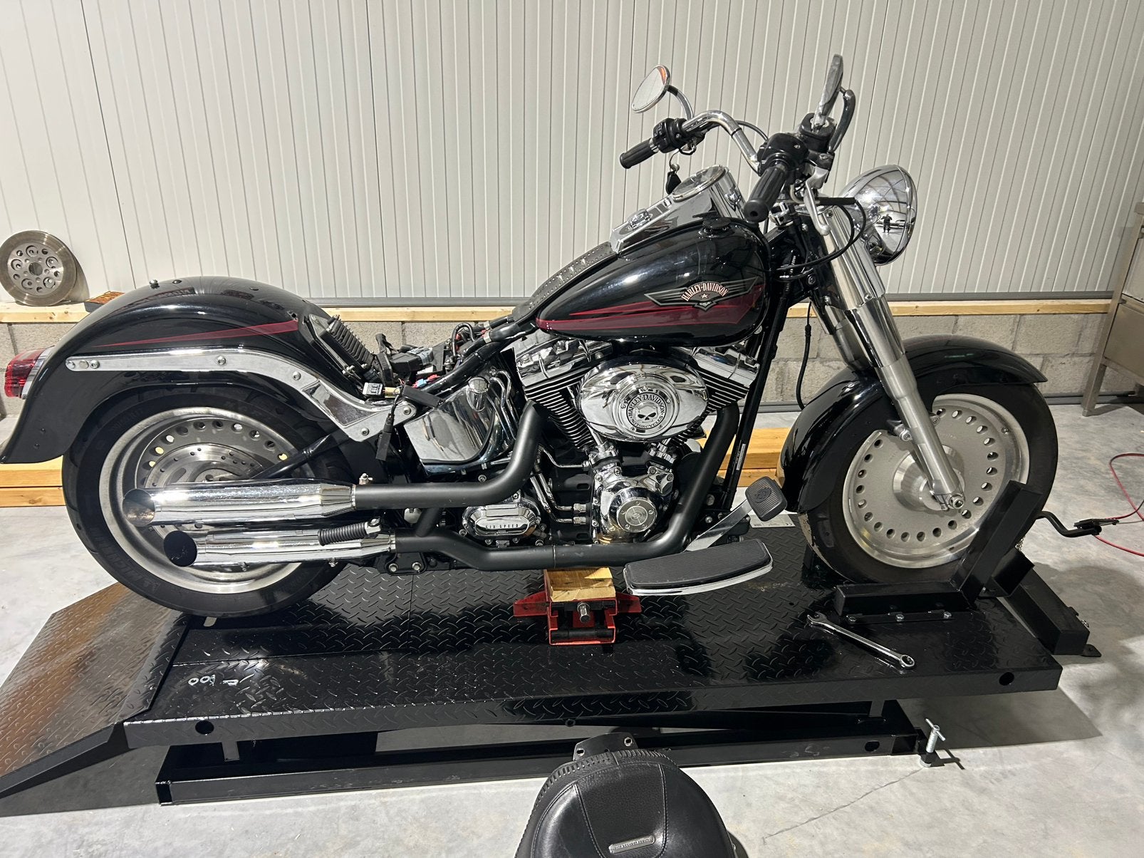 Mooie fatboy 2008. 5hd, Motoren, Particulier, Chopper