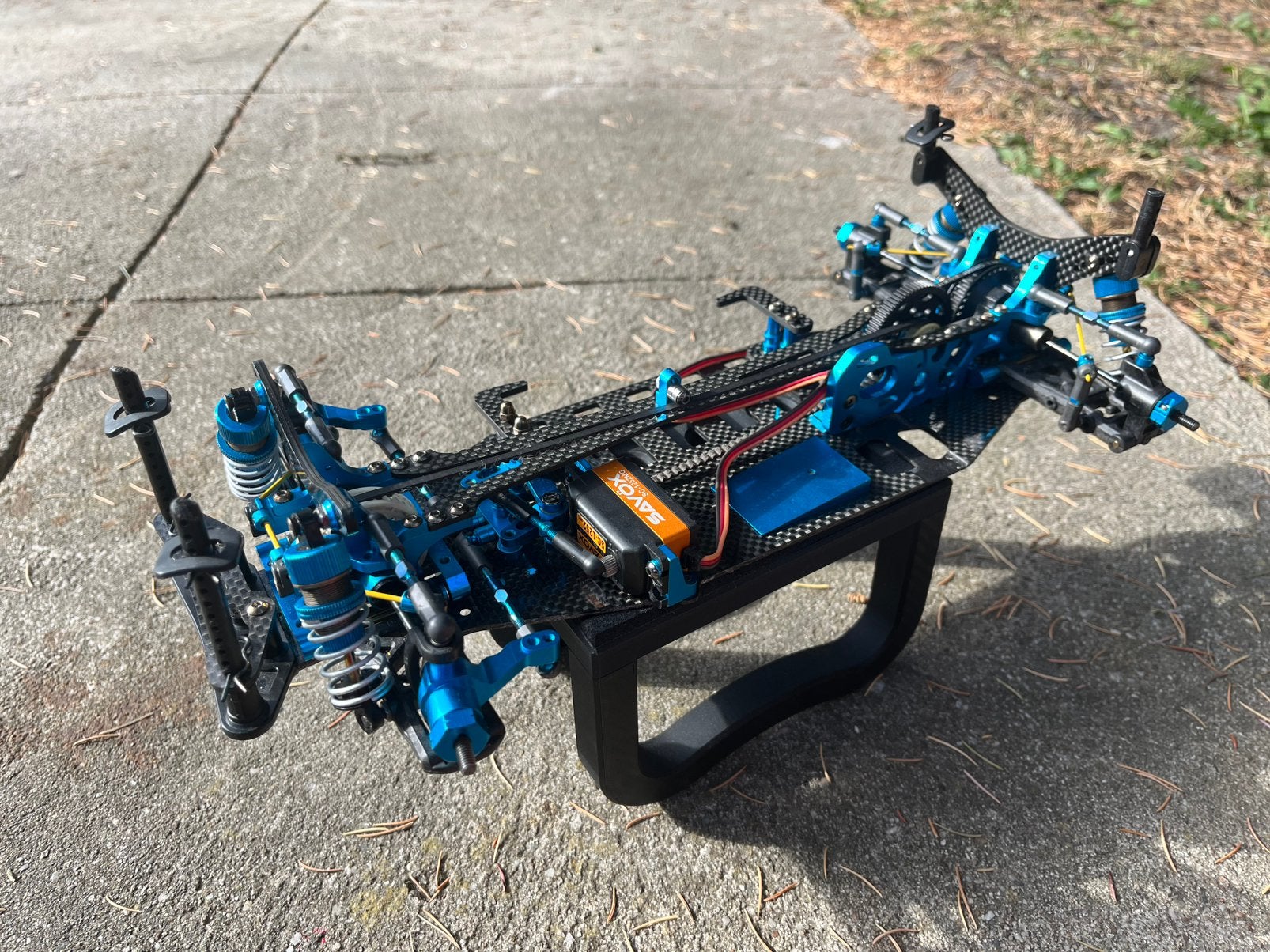 Tamiya trf 416 x.vintage, Elektro, Gebruikt, Verzenden, Schaal 1:10