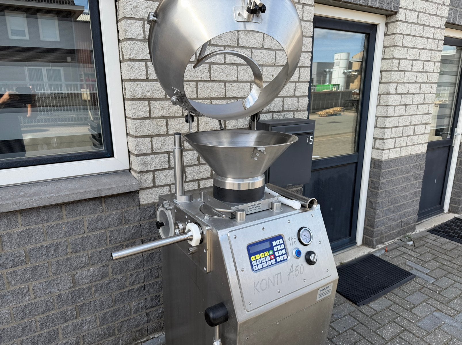 Frey konti A50 vacuumvuller  gehaktmolens slagerijmachines, Ophalen
