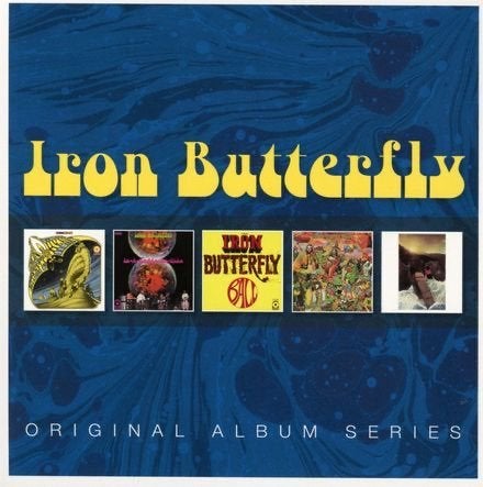 Iron Butterfly - Original Album Series (5 CD Boxset), Cd's en Dvd's, Cd's | Rock, Nieuw in verpakking, Psychedelic Rock, Boxset