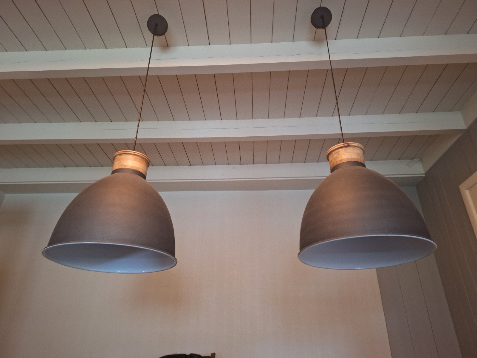 hanglampen, Huis en Inrichting, Lampen | Hanglampen, Ophalen, Zo goed als nieuw