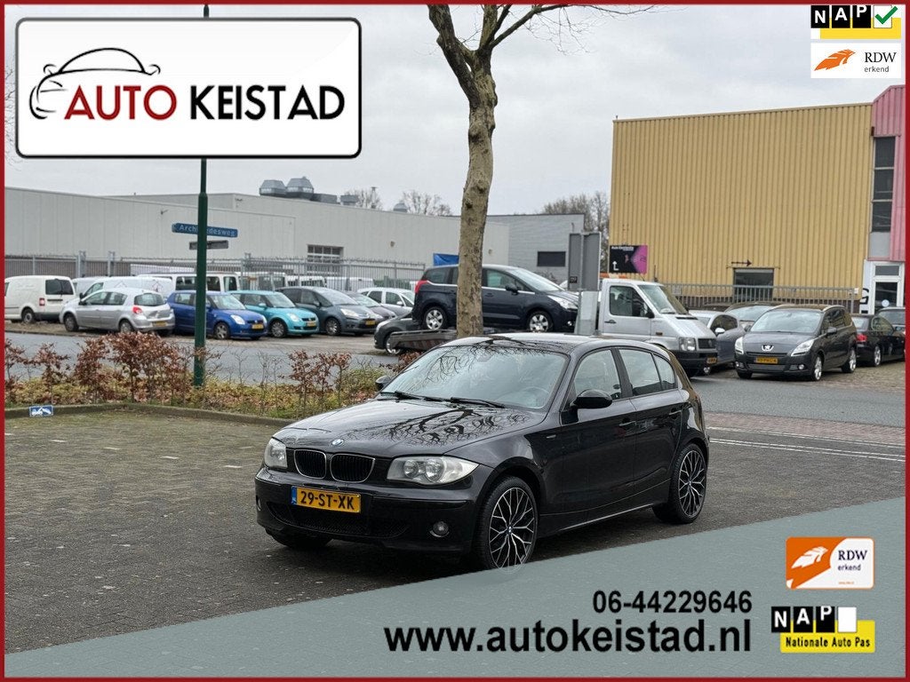 BMW 1-serie 120i High Executive 5-DEURS AIRCO/CRUISE/4x ELEK, 1-Serie, Achterwielaandrijving, 4 cilinders, 150 pk