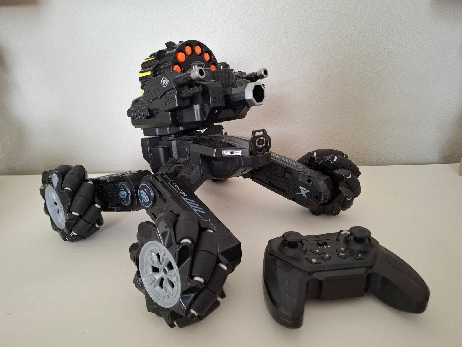 Silvergear RC Nerf Auto - Rijden, Schieten & Stoom, Elektro, Gebruikt, Auto offroad, Ophalen of Verzenden