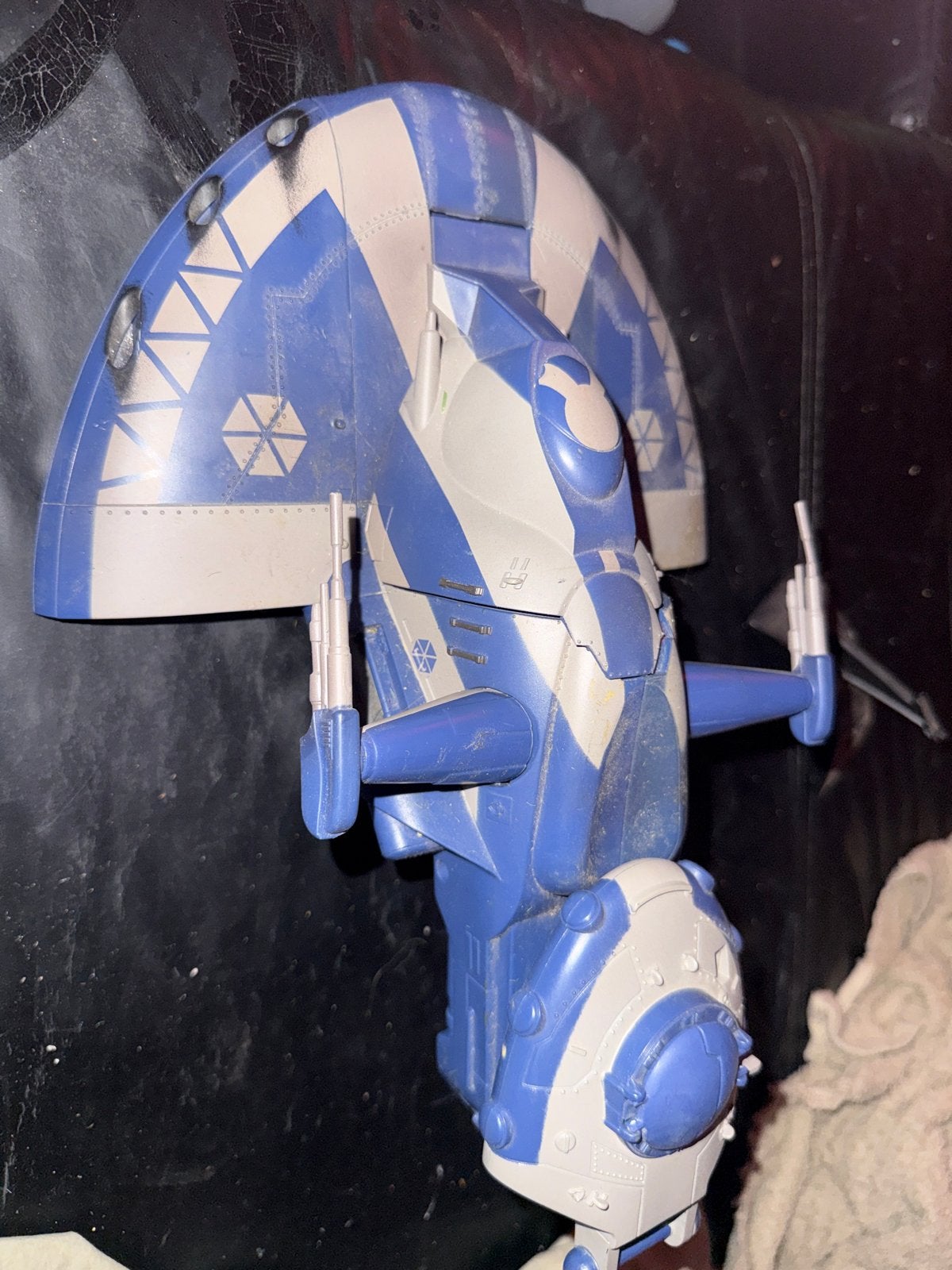 Star Wars Naboo N-1 Starfighter Speederbike incompleet, Verzamelen, Ophalen of Verzenden, Gebruikt, Overige typen
