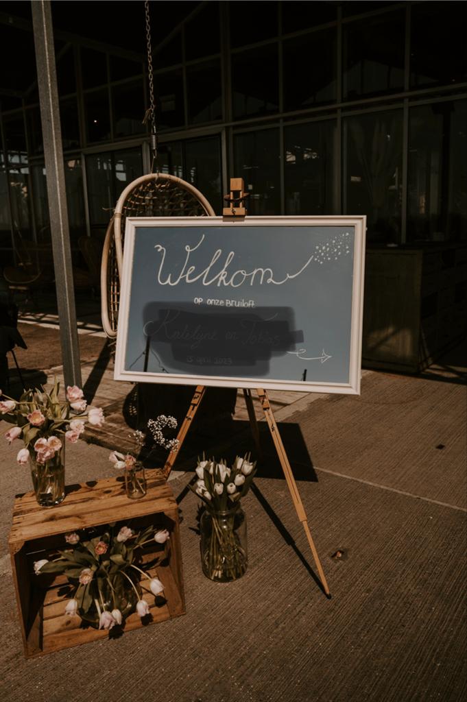 Witte spiegel met houten lijst, Ophalen, Rechthoekig