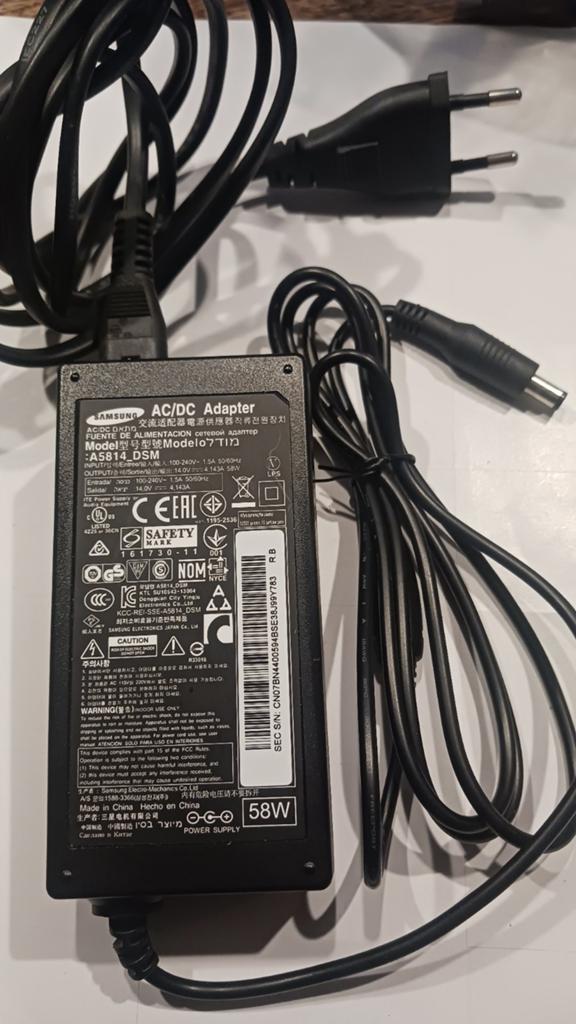 Samsung AC/DC Adapter A5814_DSM 58W, Ophalen of Verzenden, Gebruikt, Samsung