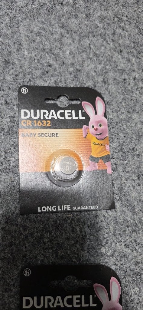 Duracell CR1632 knoopcel batterijen – 4 stuks, Nieuw, Ophalen of Verzenden