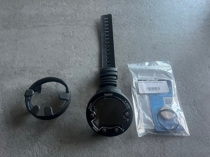 Suunto Zoop Novo Black Duikcomputer - Zo goed als nieuw, Ophalen of Verzenden, Zo goed als nieuw, Duikcomputer