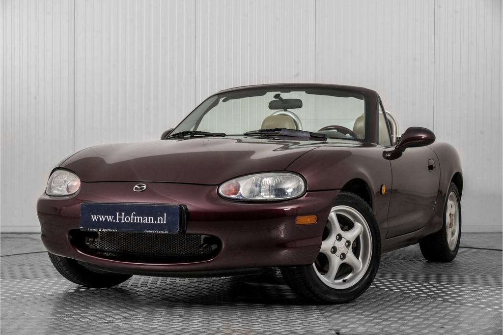 Mazda MX-5 MX-5 1.6i Miracle (bj 2000), Euro 2, Achterwielaandrijving, 4 cilinders, Cabriolet