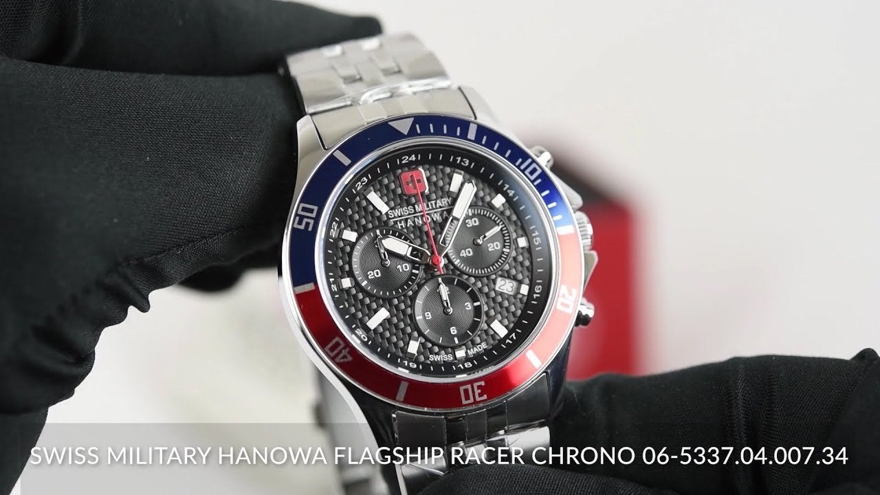 Nieuw 43 mm rvs jubileum Swiss Military Chrono, Overige merken, Staal, Staal, Polshorloge