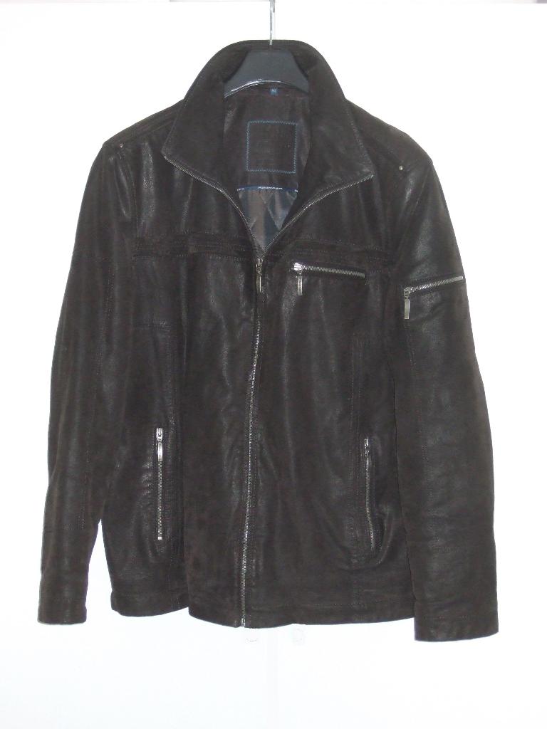 Jas / jack leer 3xl zwart leren jas Human Nature, Kleding | Heren, Jassen | Winter, Ophalen of Verzenden, Gedragen, Overige maten