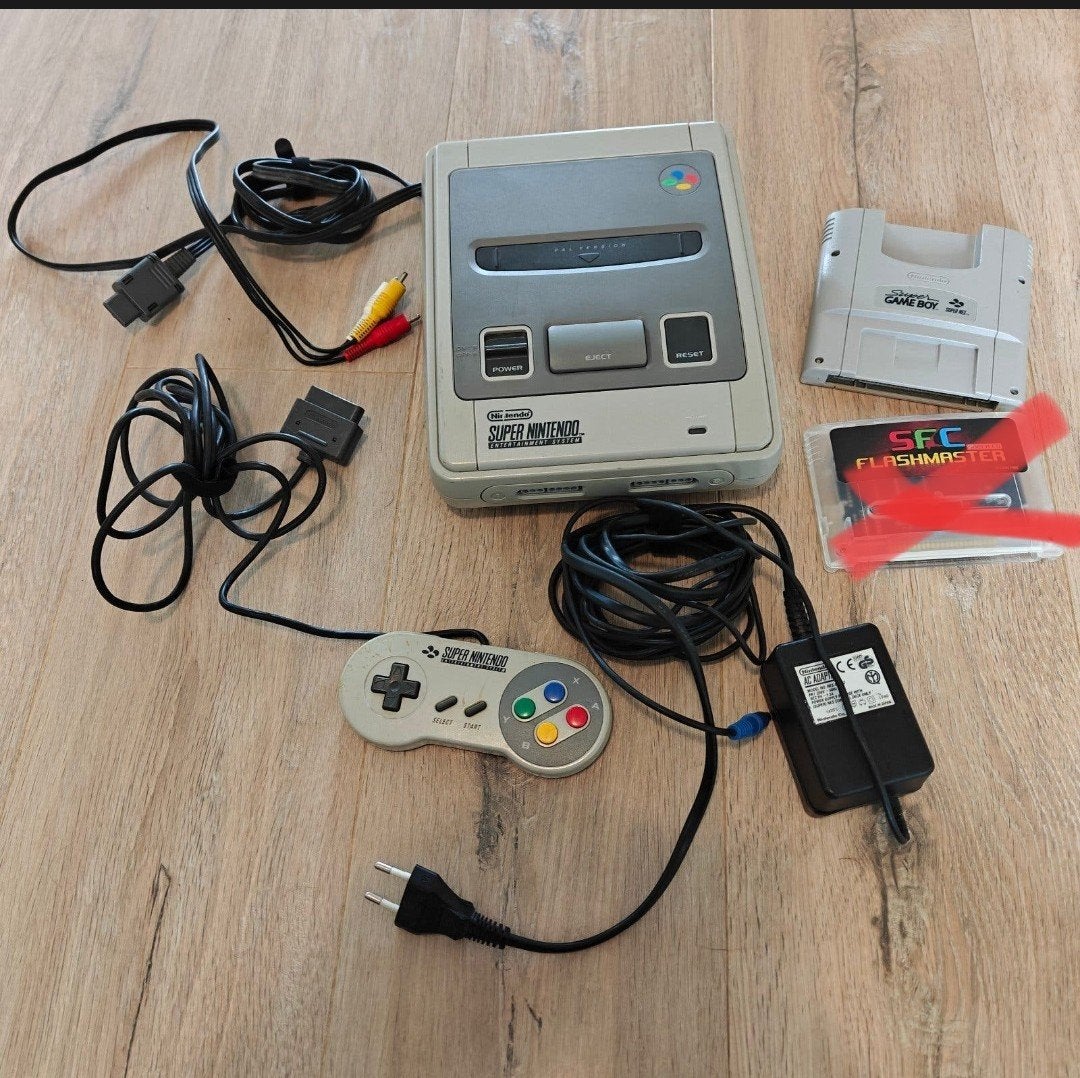 Super Nintendo SNES 1chip - fully serviced, Ophalen of Verzenden, Met 1 controller