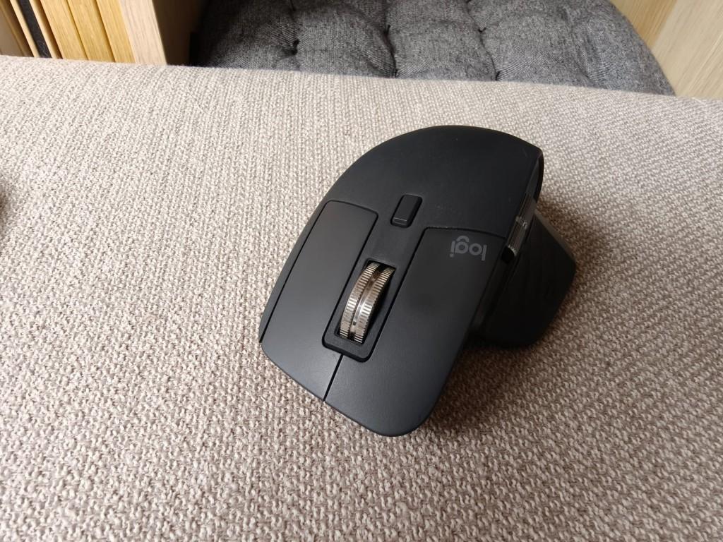 Logitech MX Master 3 - Draadloze Muis - Zwart, Computers en Software, Muizen, Ophalen, Muis, Zo goed als nieuw, Draadloos