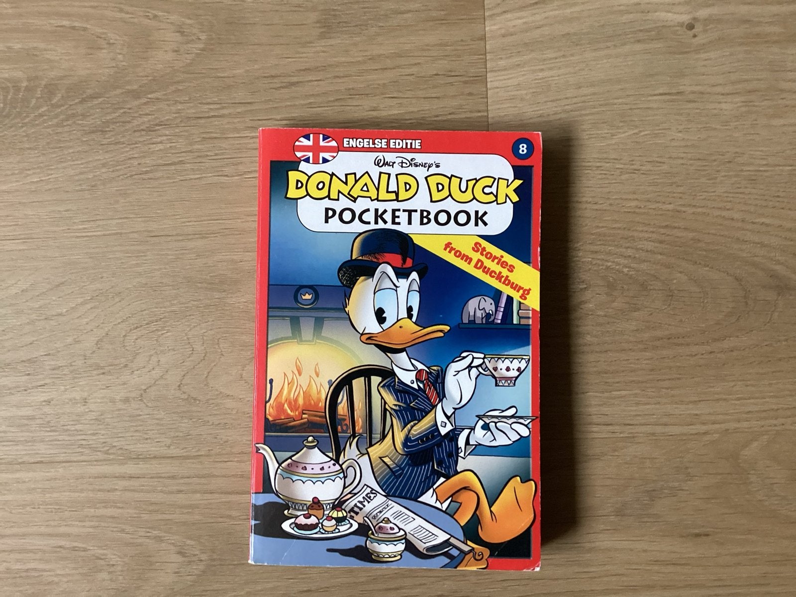 Donald Duck Pocket Engels nr 8 - Stories from Duckburg, Boeken, Eén stripboek, Ophalen of Verzenden, Gelezen