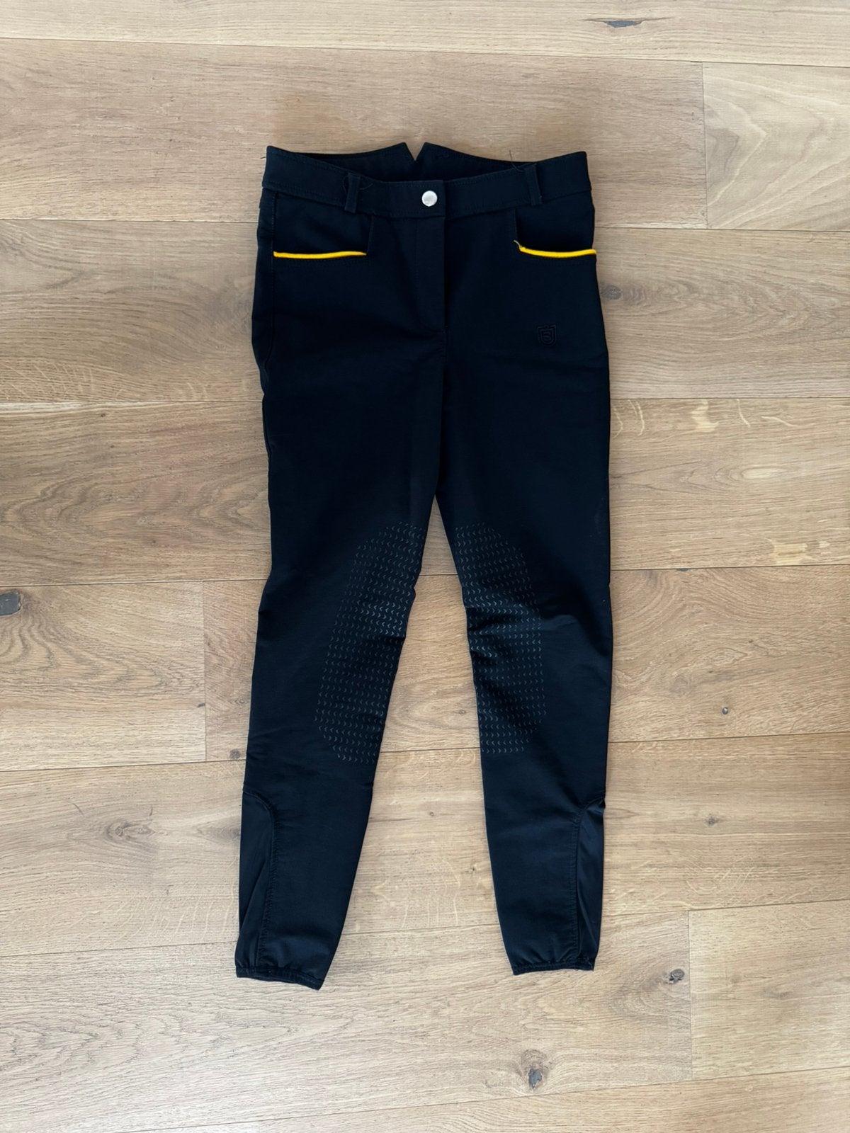 Rijbroek van BULLET EQUESTRIAN, zwart, maat 152, Ophalen of Verzenden, Zo goed als nieuw, Dressuur, Onderkleding