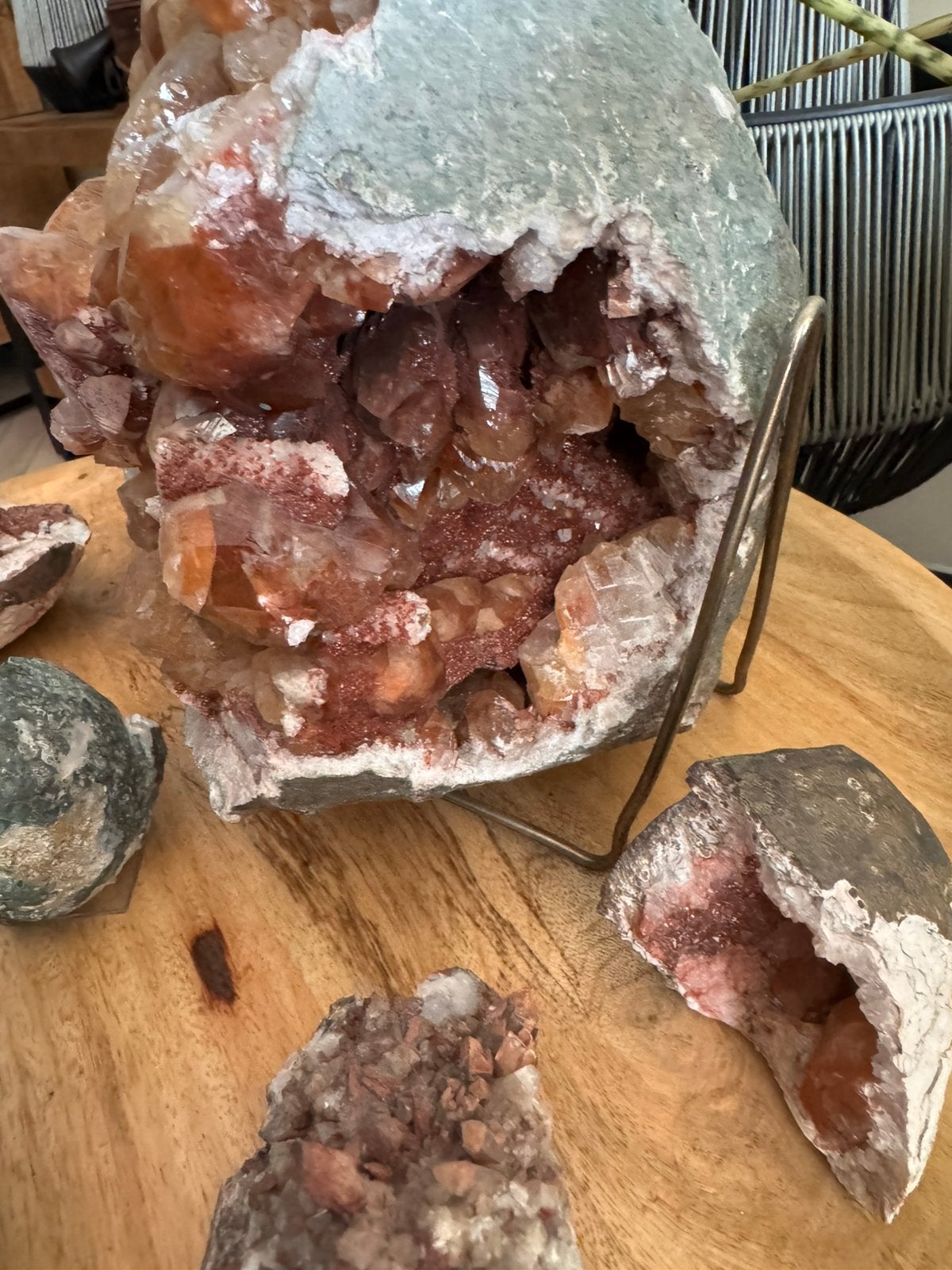 Grote collectie mineralen en edelstenen, Verzamelen, Mineralen en Fossielen, Ophalen, Mineraal