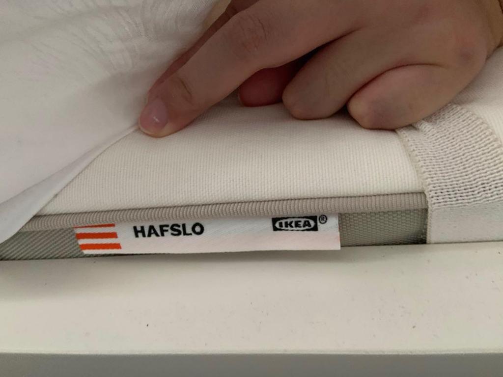 IKEA Hafslo matras 160x200 cm, medium stevigheid, Ophalen, Gebruikt, Tweepersoons, Matras