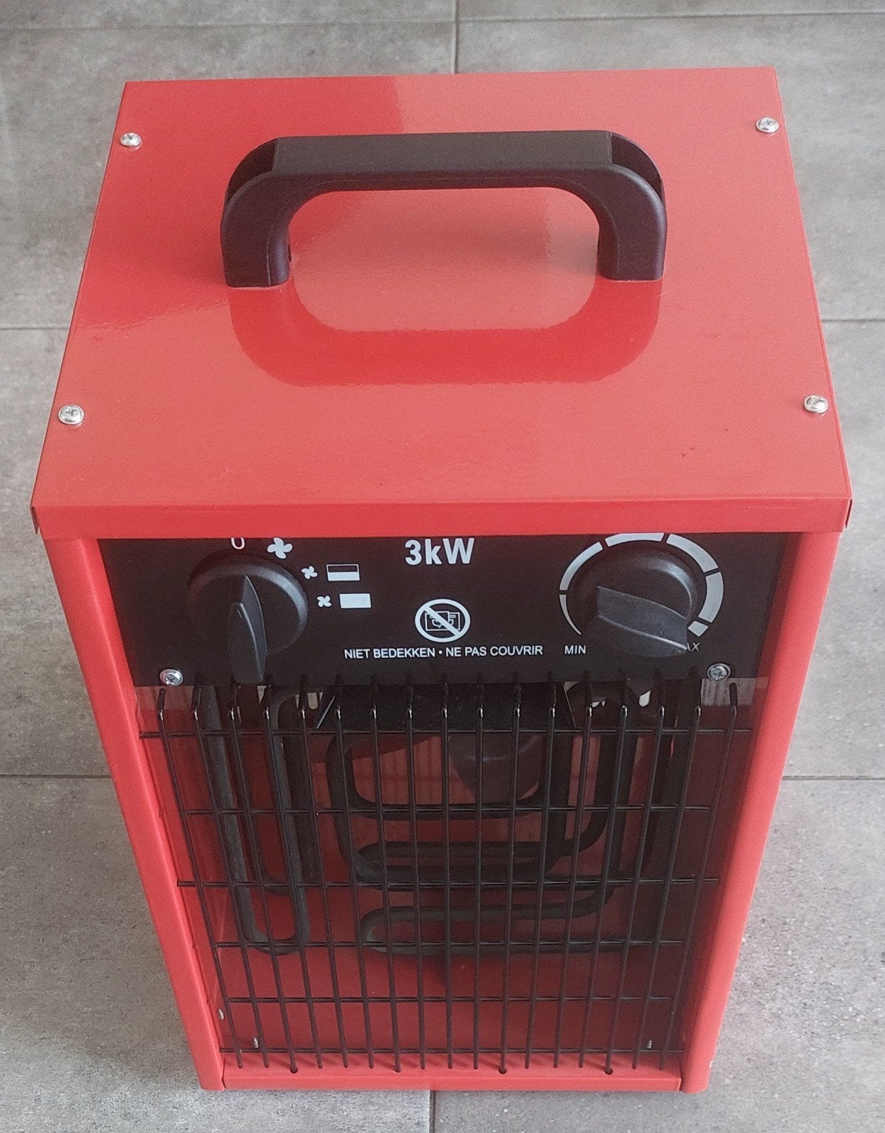 Handson werkplaatskachel 3000 watt, Huis en Inrichting, Kachels, Overige soorten, Elektrisch, Ophalen of Verzenden, Zo goed als nieuw