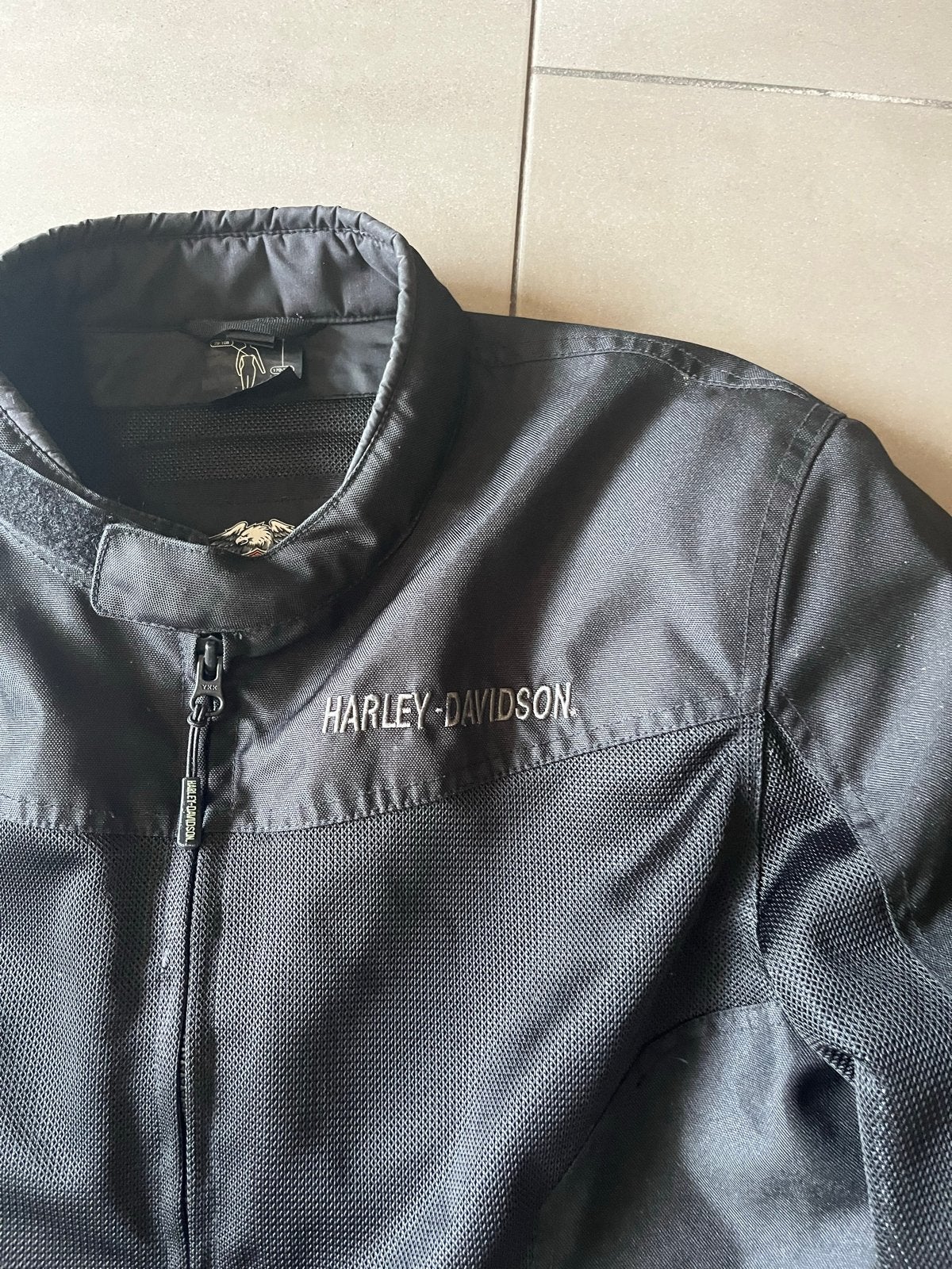 Harley Davidson Doorwaai Jas Dames Maat L, Motoren, Kleding | Motorkleding, Ophalen of Verzenden, Tweedehands, Dames, Jas | textiel