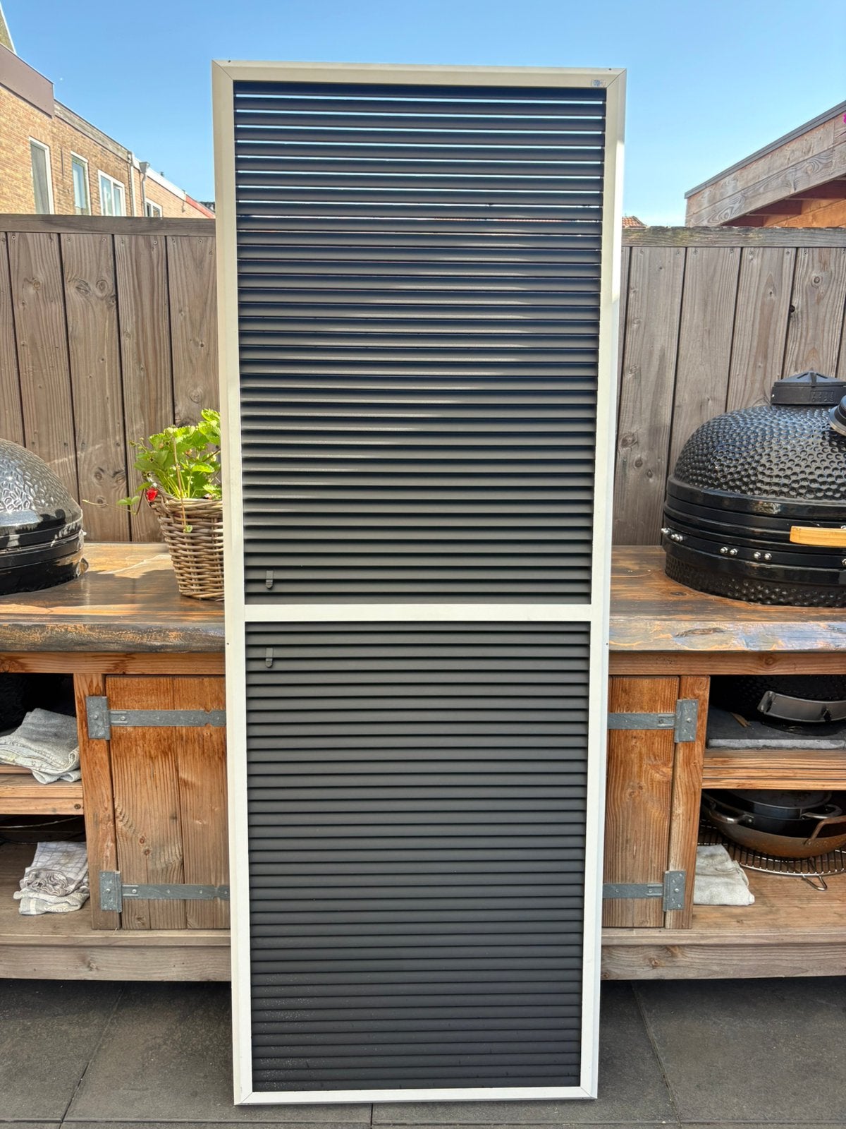 Deur luxaflex, Doe-het-zelf en Verbouw, Deuren en Horren, Zo goed als nieuw, Binnendeur, Minder dan 200 cm, Minder dan 80 cm, Kunststof