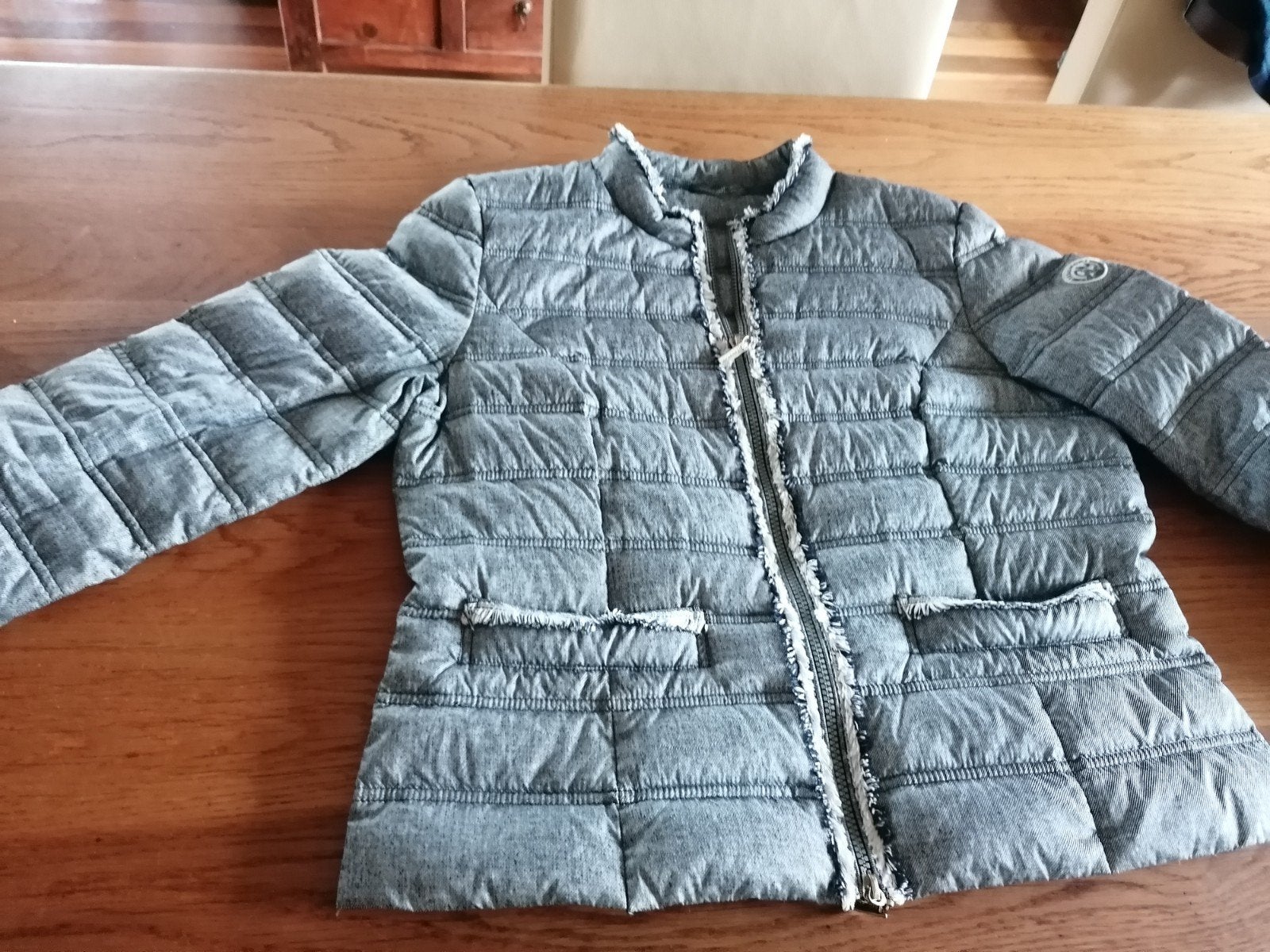 Beaumont dons jasje jeans blauw - Mooie details, Kleding | Dames, Maat 38/40 (M), Beaumont, Zo goed als nieuw, Verzenden