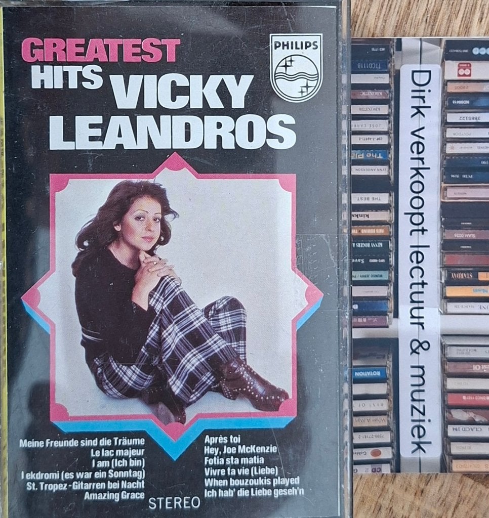 Vicky Leandros; Greatest hits (NL, 1973), Wereldmuziek, 1 bandje, Ophalen of Verzenden, Zo goed als nieuw