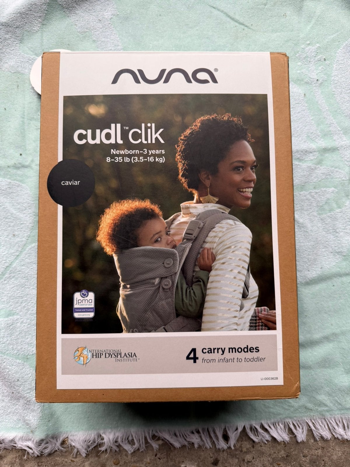 Nuna draagzak., Kinderen en Baby's, Ophalen, Zo goed als nieuw