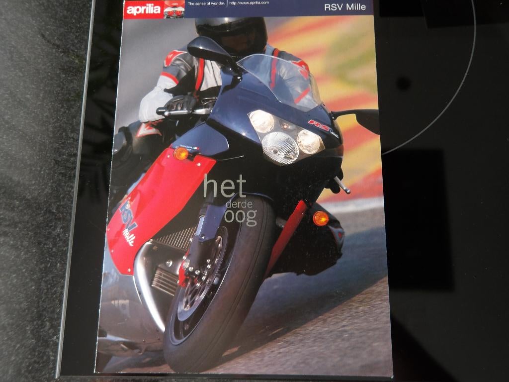 Folder Aprilia RSV Mille 2/1998, Motoren, Handleidingen en Instructieboekjes, Verzenden, Aprilia