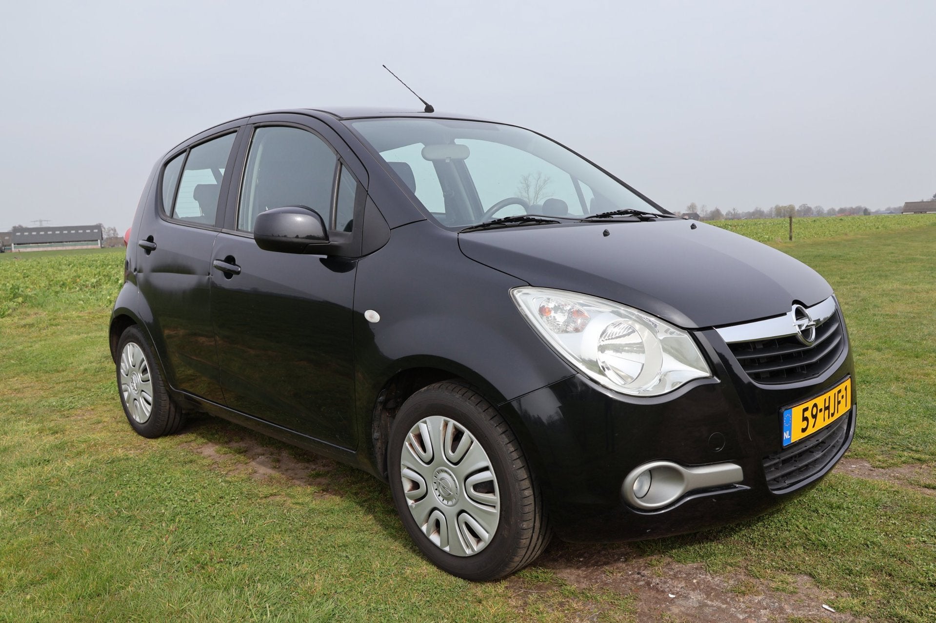 Opel Agila 1.0 Enjoy|Nieuwe APK!|Airco|Goed onderhouden|5drs, Stof, Gebruikt, Origineel Nederlands, Bedrijf